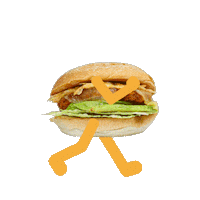 EggRunUK food running yummy chicken Sticker