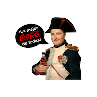Drink Napoleon Sticker by Coca-Cola
