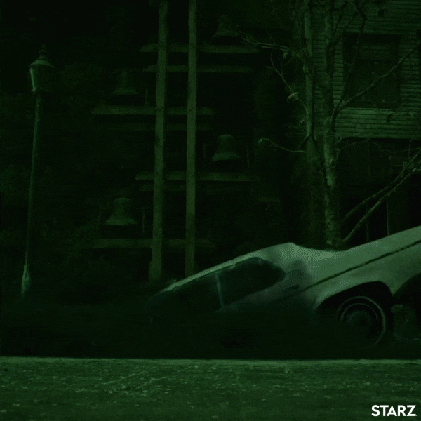 sinking season 3 GIF by Ash vs Evil Dead