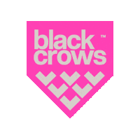 blackcrows skiing birdie anima black crows Sticker