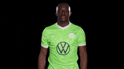Look Here Reaction GIF by VfL Wolfsburg