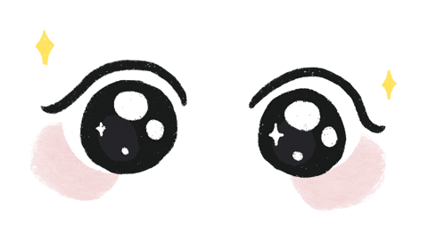 Face Wow Sticker by Louise