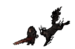 Horse Attack Sticker