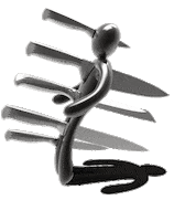 Design Knife Sticker by rafz™