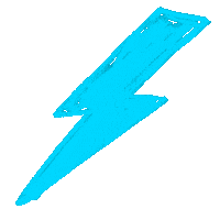 Fire Lightning Sticker by Norriseph