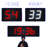 33 Away Sticker