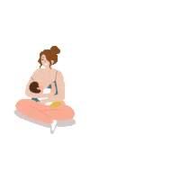 thebabylabco baby mom parenting motherhood Sticker