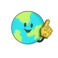 Go Green Mother Earth Sticker
