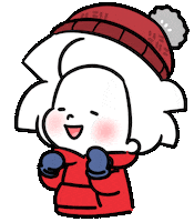 Happy Snow Sticker by Ai and Aiko