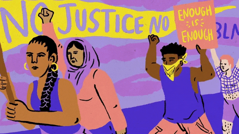 Black Lives Matter Feminist GIF by INTO ACTION