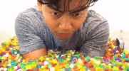 orbeez bath GIF by Guava Juice
