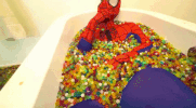 orbeez bath GIF by Guava Juice