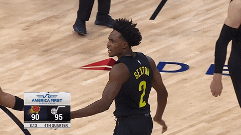Happy Lets Go GIF by Utah Jazz
