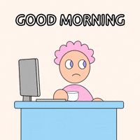 Tired Good Morning GIF by Fatman