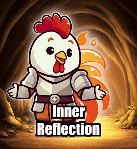 Wisdom Reflection GIF by Zorooster