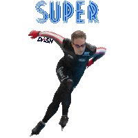 Speed Skater Sticker by DASH Skating