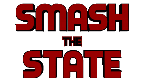 Smash The State Sticker by OpticalArtInc.