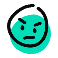 Sad Fed Up Sticker by TheSkillsNetwork