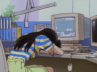 Tired Wednesday Morning GIF