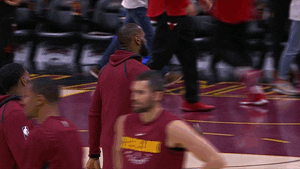 how's it going lebron james GIF by NBA