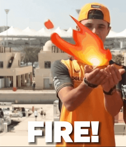 Excited Fire GIF by OKX