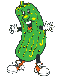 Pickle Waving Sticker by Van Holten's Pickles