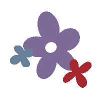 Flower Blooming Sticker