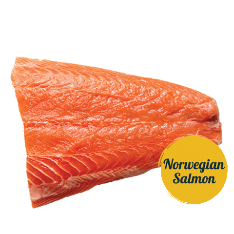 Salmon Sticker by tadafreshmarket