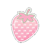Pastel Strawberry Sticker by Zumba Wear Europe