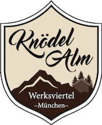 Alm Werksviertelmitte Sticker by Knödelalm