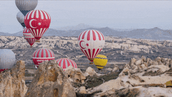 Hot Air Baloon GIF by Go Turkey