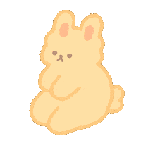 No Way Bunny Sticker