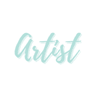 Artist Branding Sticker by Heartlines Copywriting Studio
