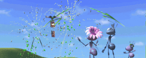 a bug's life goodbye GIF by Disney Pixar