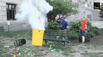 liquid nitrogen yes GIF by The Franklin Institute