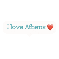 Greece Athens Sticker