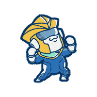 passionrepublicgames star superhero proud sunshine Sticker