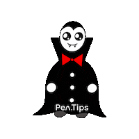 Trick Or Treat Halloween Sticker by Pen.Tips