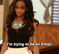 michelle williams emoji GIF by Oxygen