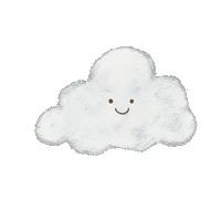 leetelee goodnight cloud 리태 Sticker