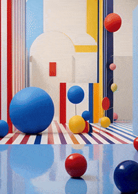 echo_echo_studio abstract ai runway gallery GIF