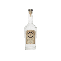 Alcohol Bottle Sticker by J. Rieger & Co.