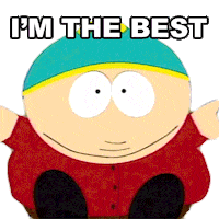 Im The Best Eric Cartman Sticker by South Park