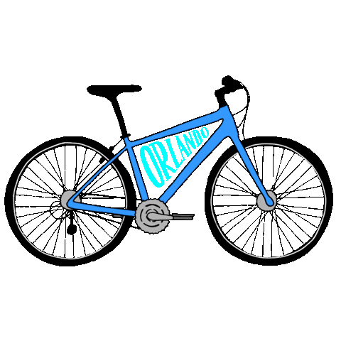 bike Sticker by City of Orlando
