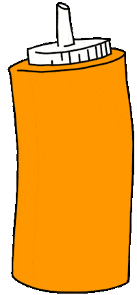 Hot Sauce Orange Sticker by salsa limón