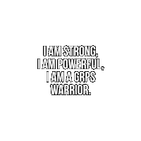 Chronic Pain Invisible Illness Sticker by CRPS Forum
