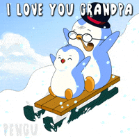 Penguin Grandpa GIF by Pudgy Penguins