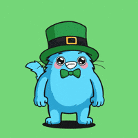St Patricks Day Cat GIF by Frensville