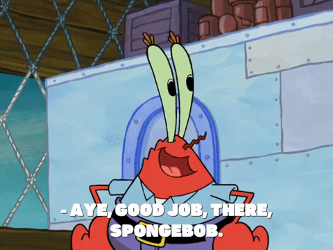 Season 7 GIF by SpongeBob SquarePants
