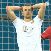 Disappointed Football GIF by FC Bayern Munich